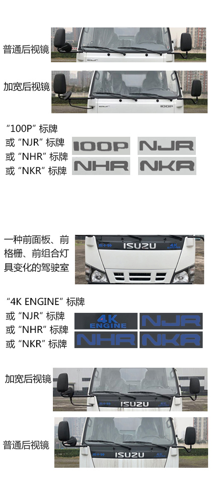 楚勝牌CSC5040XLCW6型冷藏車